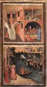 Ambrogio Lorenzetti Scenes of the Life of St Nicholas Spain oil painting artist